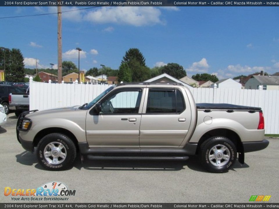 Pueblo Gold Metallic 2004 Ford Explorer Sport Trac XLT 4x4 Photo #2