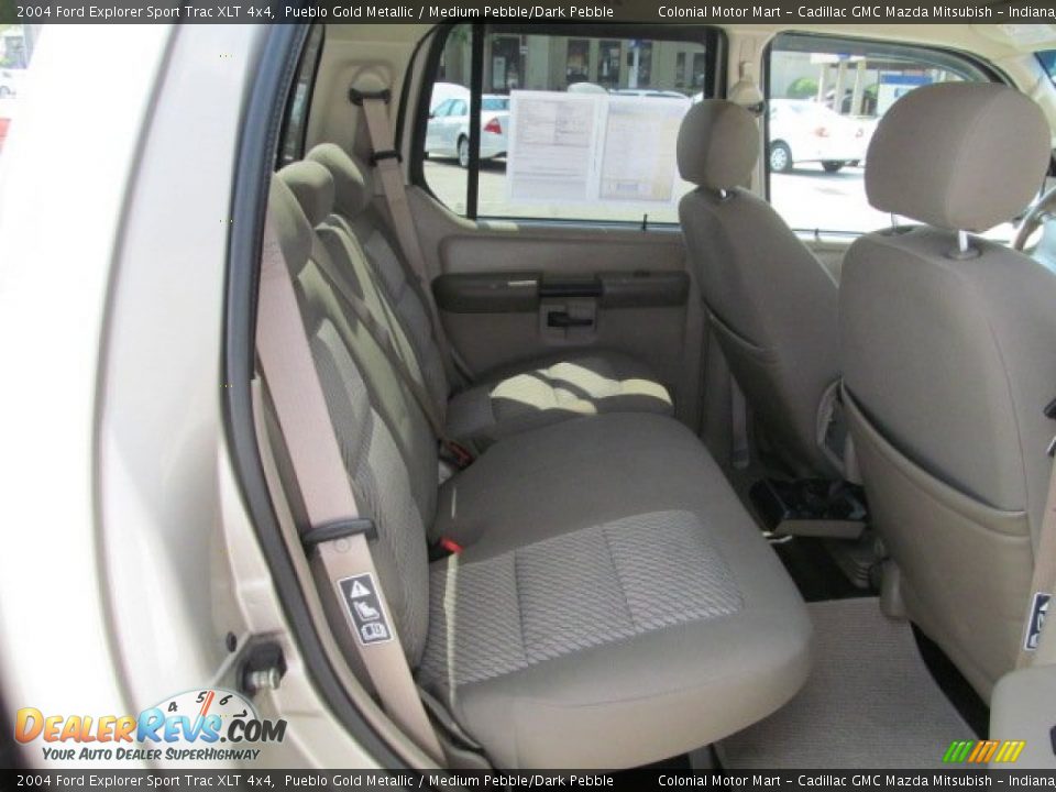 Rear Seat of 2004 Ford Explorer Sport Trac XLT 4x4 Photo #12