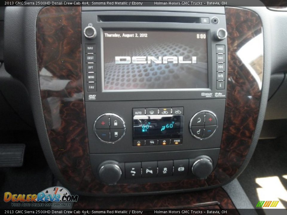 Controls of 2013 GMC Sierra 2500HD Denali Crew Cab 4x4 Photo #8