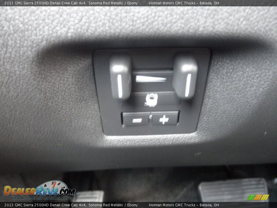 2013 GMC Sierra 2500HD Denali Crew Cab 4x4 Sonoma Red Metallic / Ebony Photo #13