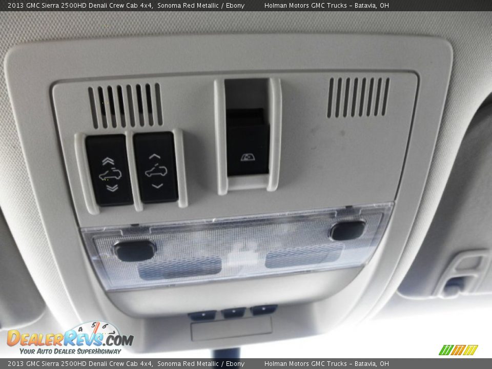 2013 GMC Sierra 2500HD Denali Crew Cab 4x4 Sonoma Red Metallic / Ebony Photo #14