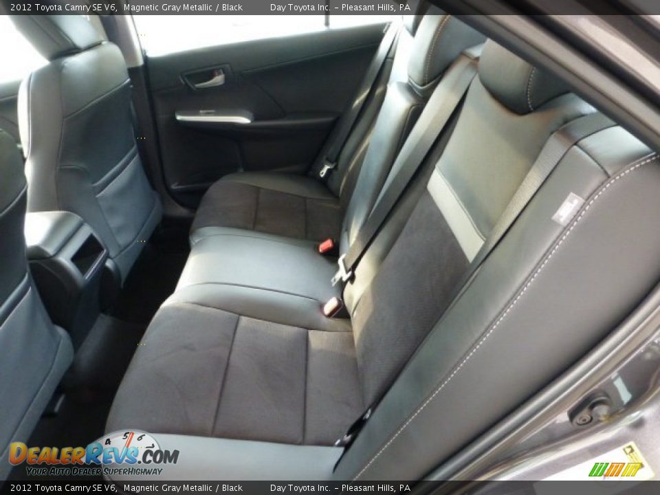 2012 Toyota Camry SE V6 Magnetic Gray Metallic / Black Photo #9