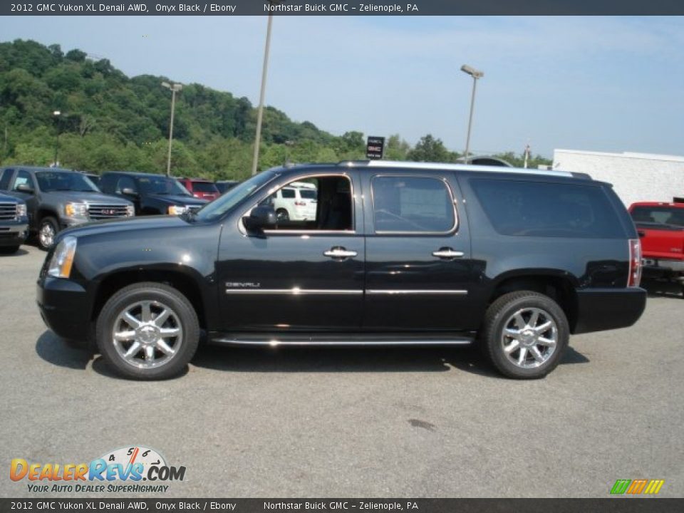 2012 GMC Yukon XL Denali AWD Onyx Black / Ebony Photo #5