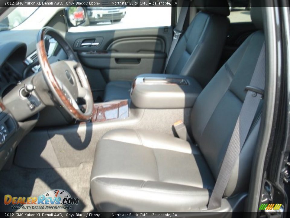 2012 GMC Yukon XL Denali AWD Onyx Black / Ebony Photo #11
