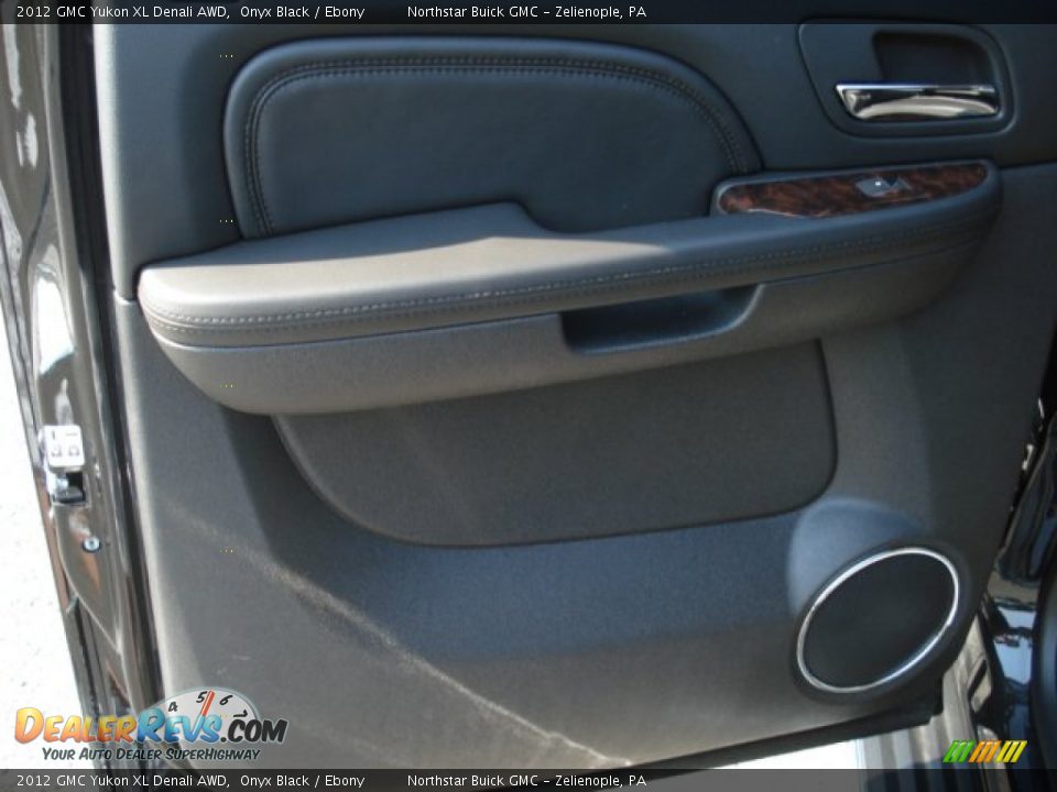 2012 GMC Yukon XL Denali AWD Onyx Black / Ebony Photo #14