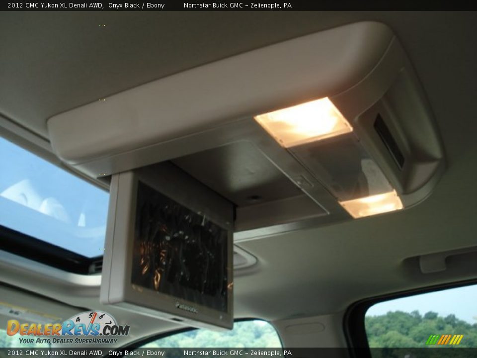 2012 GMC Yukon XL Denali AWD Onyx Black / Ebony Photo #15