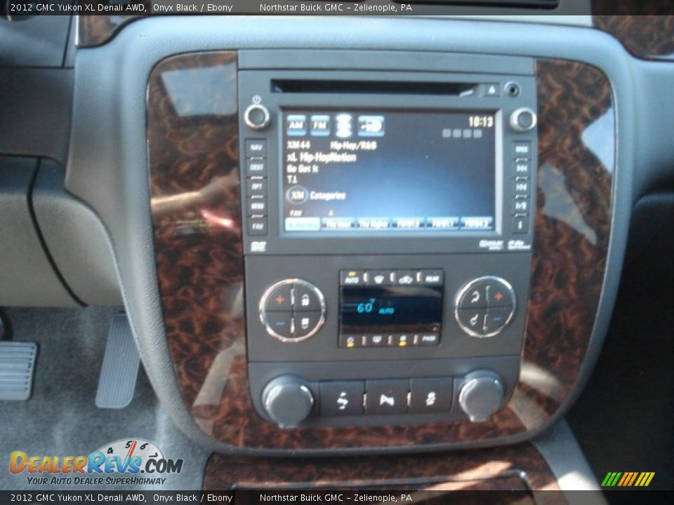 2012 GMC Yukon XL Denali AWD Onyx Black / Ebony Photo #17
