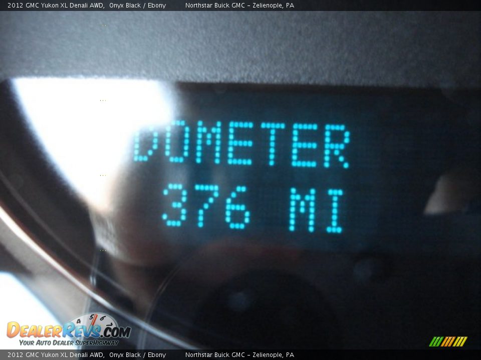 2012 GMC Yukon XL Denali AWD Onyx Black / Ebony Photo #19