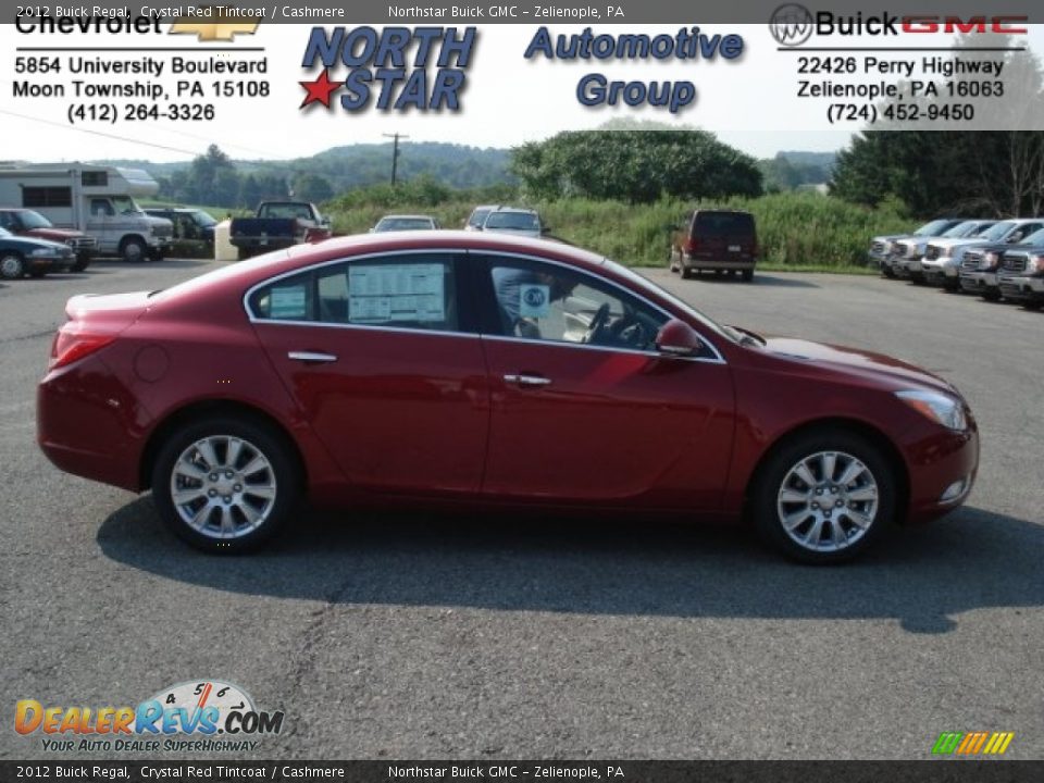 2012 Buick Regal Crystal Red Tintcoat / Cashmere Photo #1