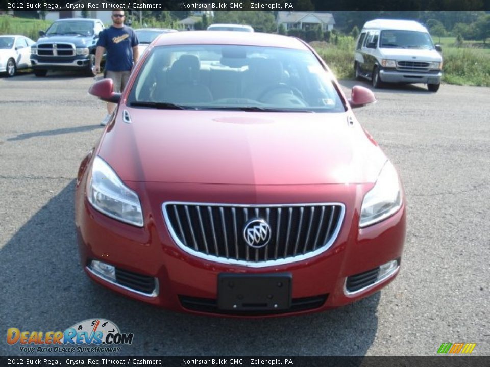 2012 Buick Regal Crystal Red Tintcoat / Cashmere Photo #3