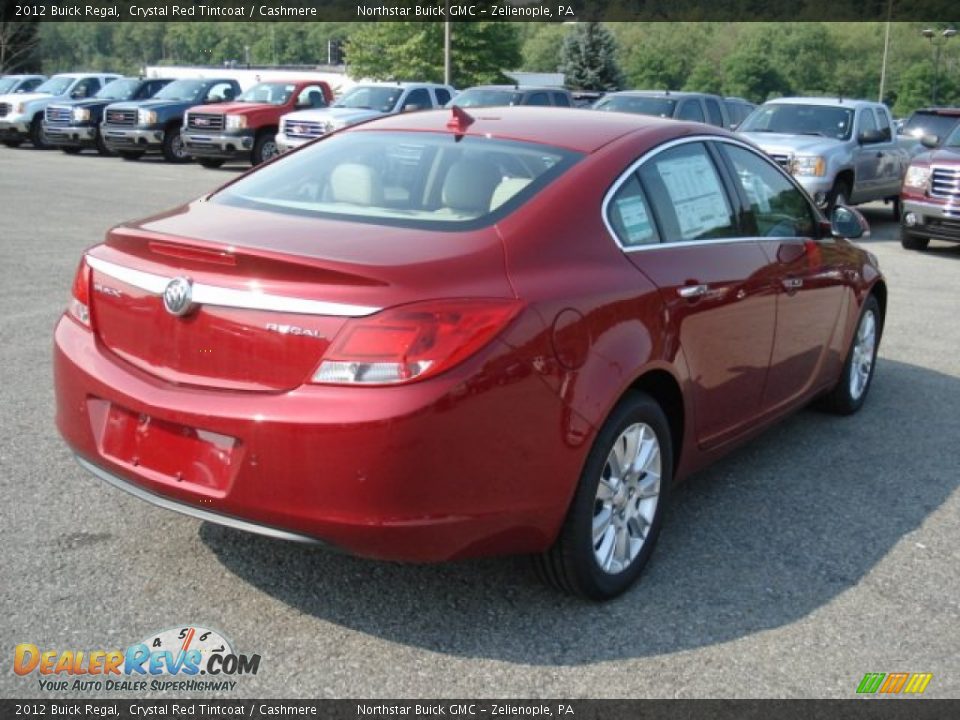 2012 Buick Regal Crystal Red Tintcoat / Cashmere Photo #8