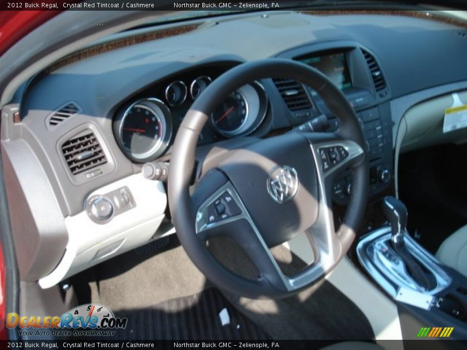 2012 Buick Regal  Steering Wheel Photo #10