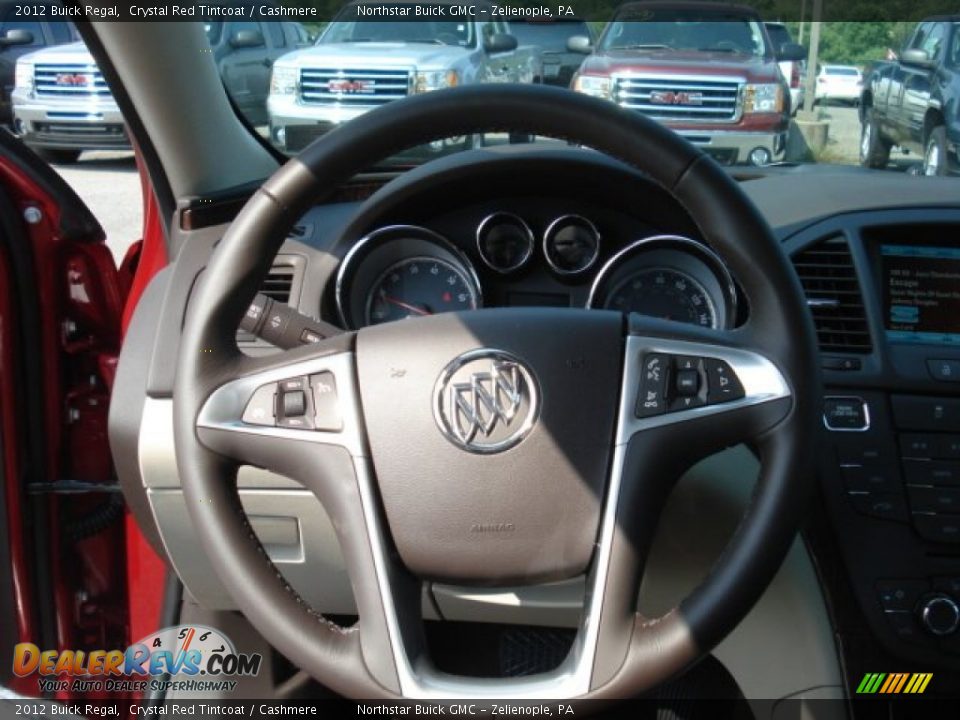 2012 Buick Regal  Steering Wheel Photo #18