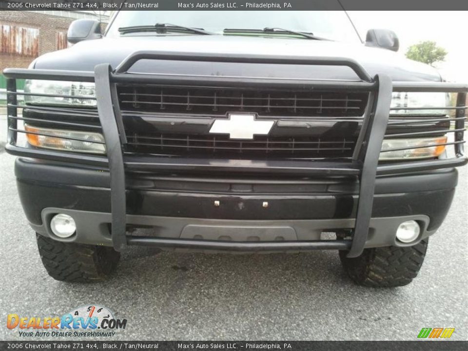 2006 Chevrolet Tahoe Z71 4x4 Black / Tan/Neutral Photo #16