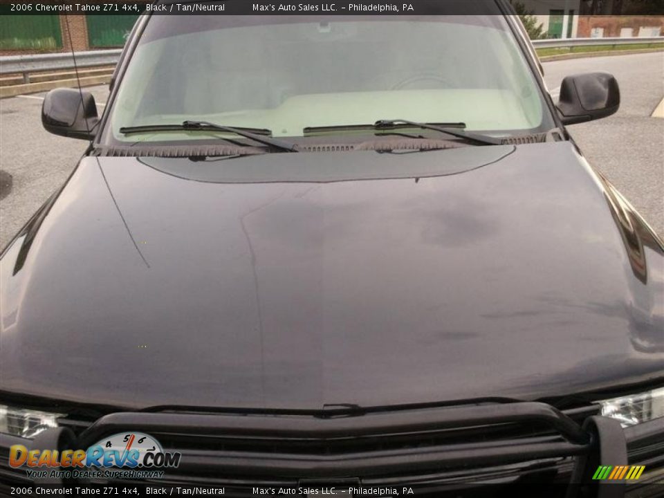 2006 Chevrolet Tahoe Z71 4x4 Black / Tan/Neutral Photo #18