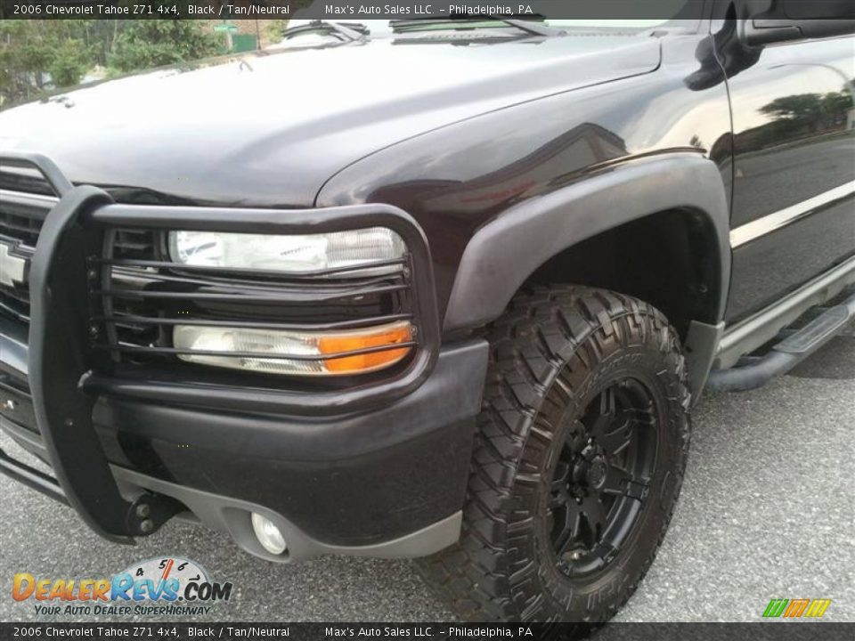 2006 Chevrolet Tahoe Z71 4x4 Black / Tan/Neutral Photo #21