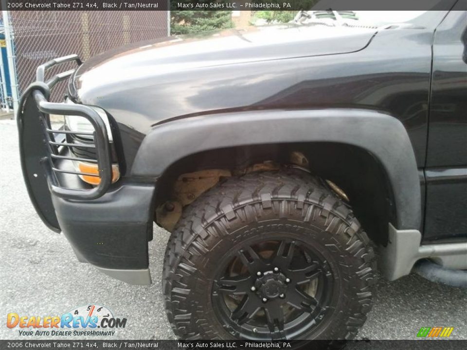 2006 Chevrolet Tahoe Z71 4x4 Black / Tan/Neutral Photo #22