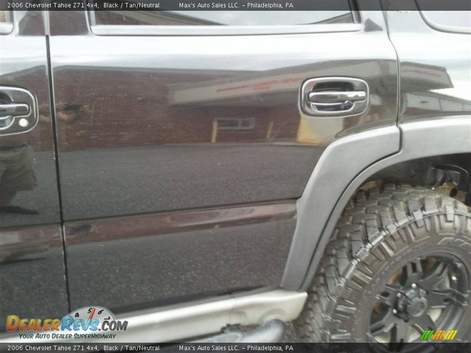 2006 Chevrolet Tahoe Z71 4x4 Black / Tan/Neutral Photo #24