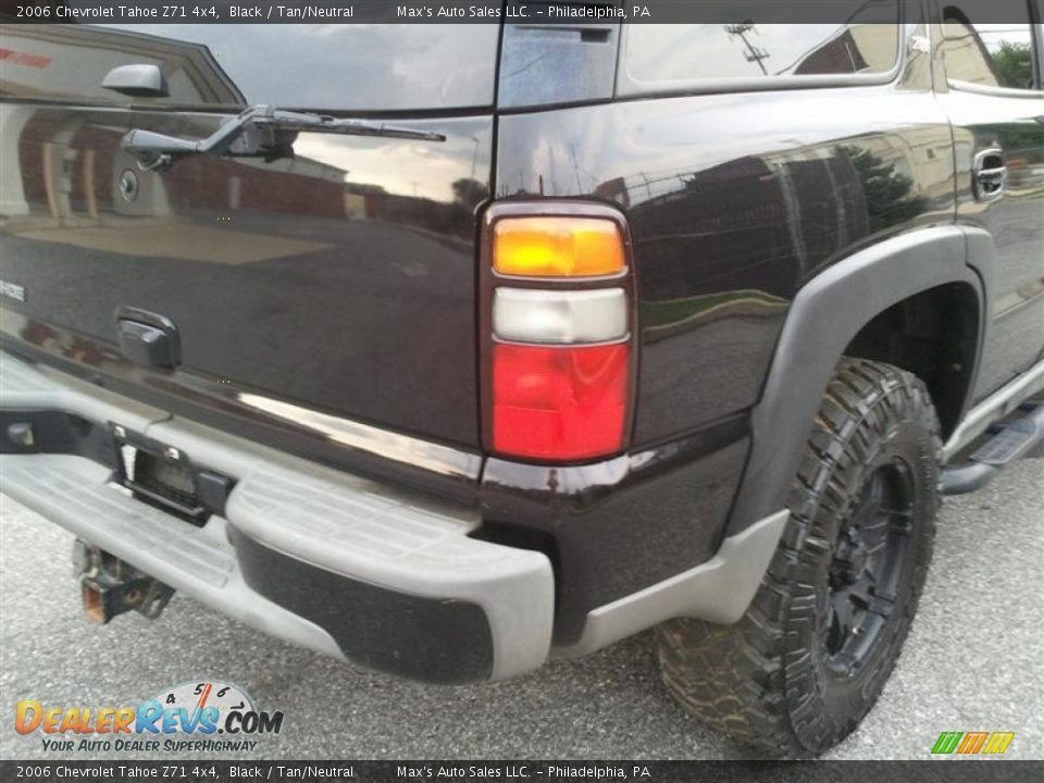 2006 Chevrolet Tahoe Z71 4x4 Black / Tan/Neutral Photo #29