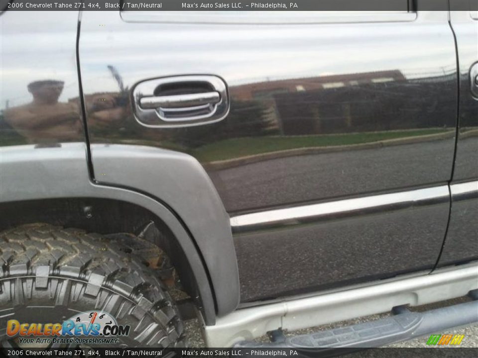 2006 Chevrolet Tahoe Z71 4x4 Black / Tan/Neutral Photo #31