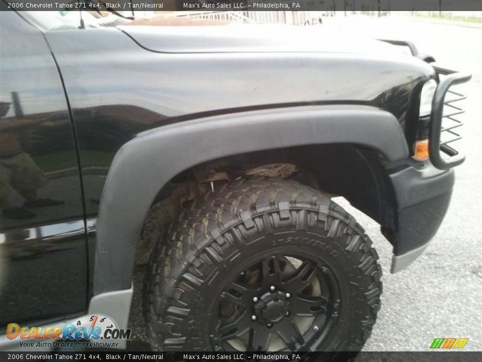 2006 Chevrolet Tahoe Z71 4x4 Black / Tan/Neutral Photo #33