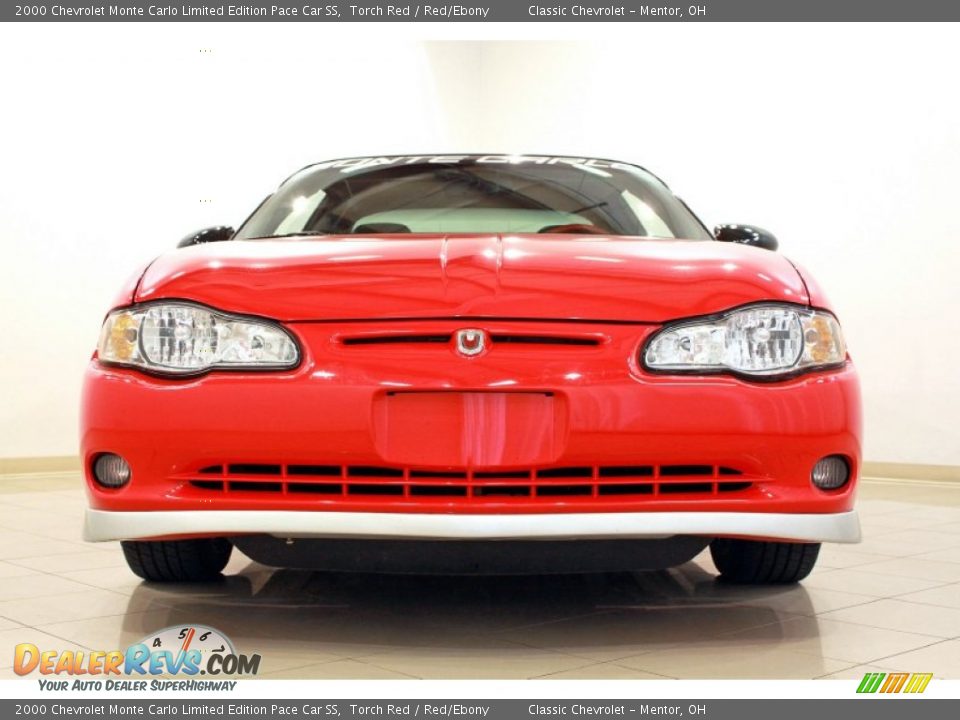 Torch Red 2000 Chevrolet Monte Carlo Limited Edition Pace Car SS Photo #4