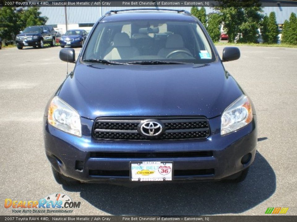 2007 Toyota RAV4 4WD Nautical Blue Metallic / Ash Gray Photo #2