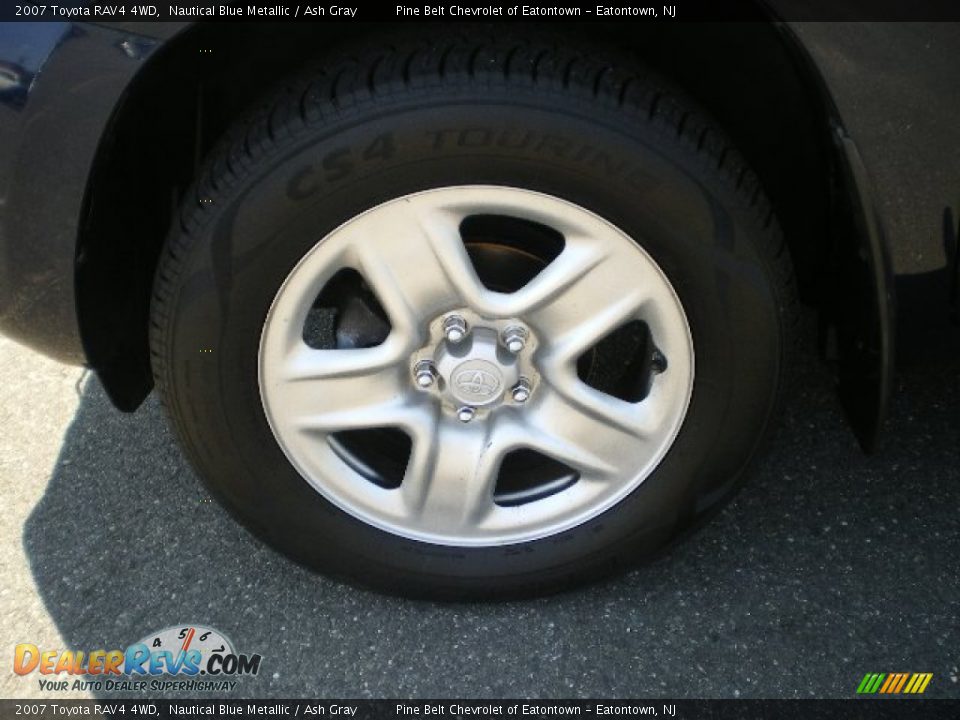 2007 Toyota RAV4 4WD Nautical Blue Metallic / Ash Gray Photo #3