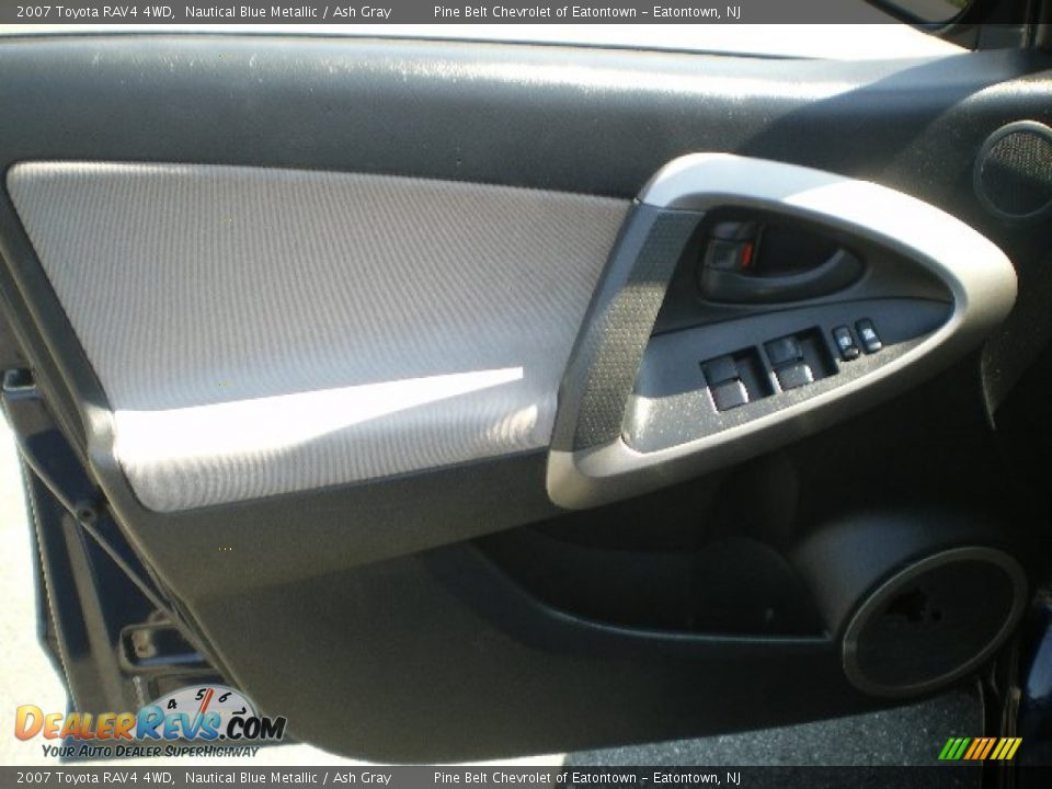 2007 Toyota RAV4 4WD Nautical Blue Metallic / Ash Gray Photo #9
