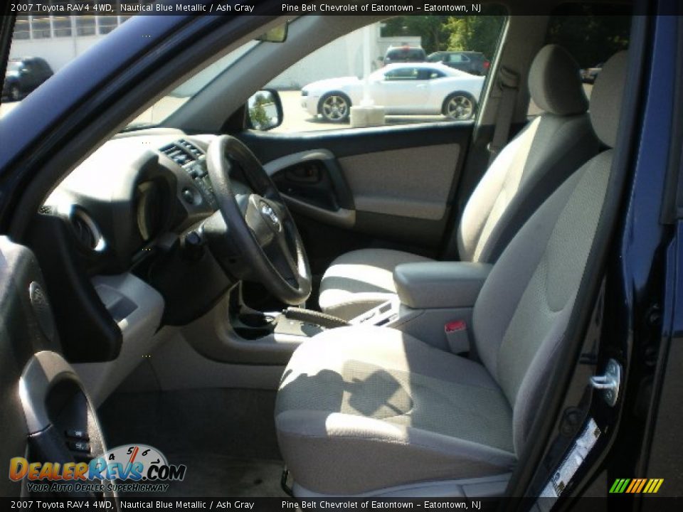 2007 Toyota RAV4 4WD Nautical Blue Metallic / Ash Gray Photo #10