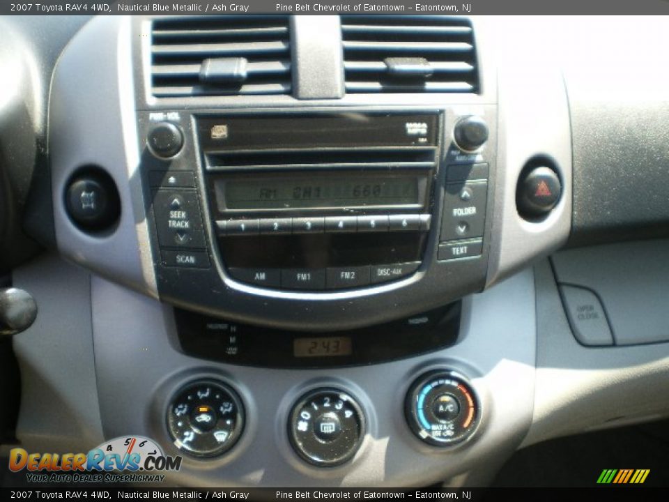 2007 Toyota RAV4 4WD Nautical Blue Metallic / Ash Gray Photo #11