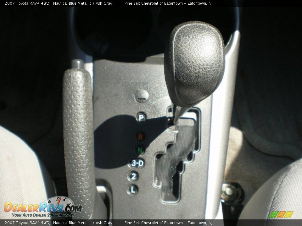 2007 Toyota RAV4 4WD Nautical Blue Metallic / Ash Gray Photo #12