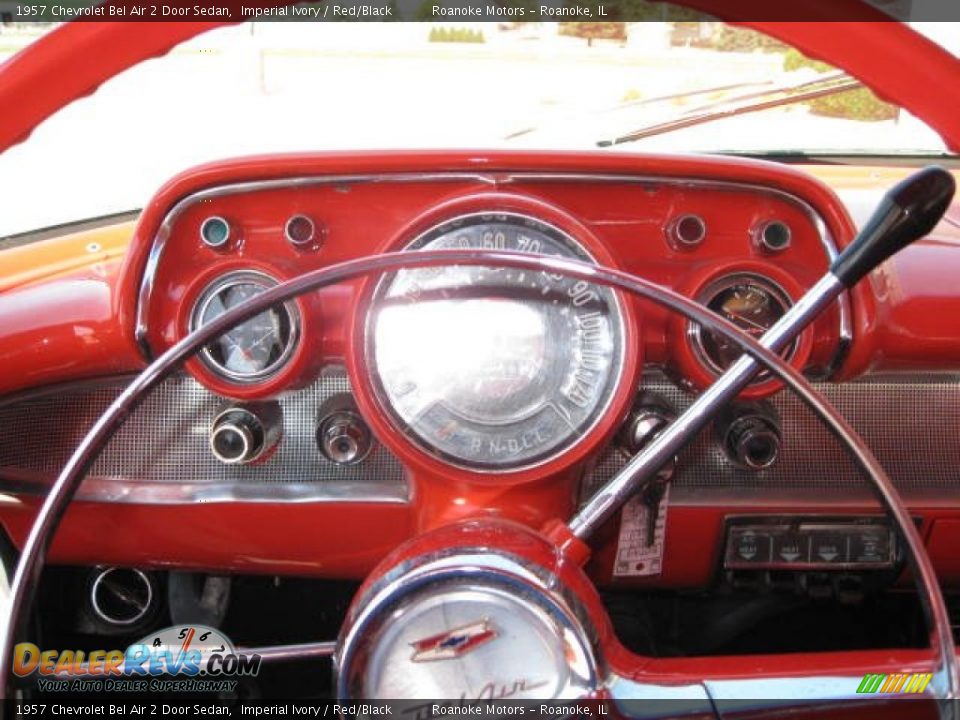 1957 Chevrolet Bel Air 2 Door Sedan Gauges Photo #10