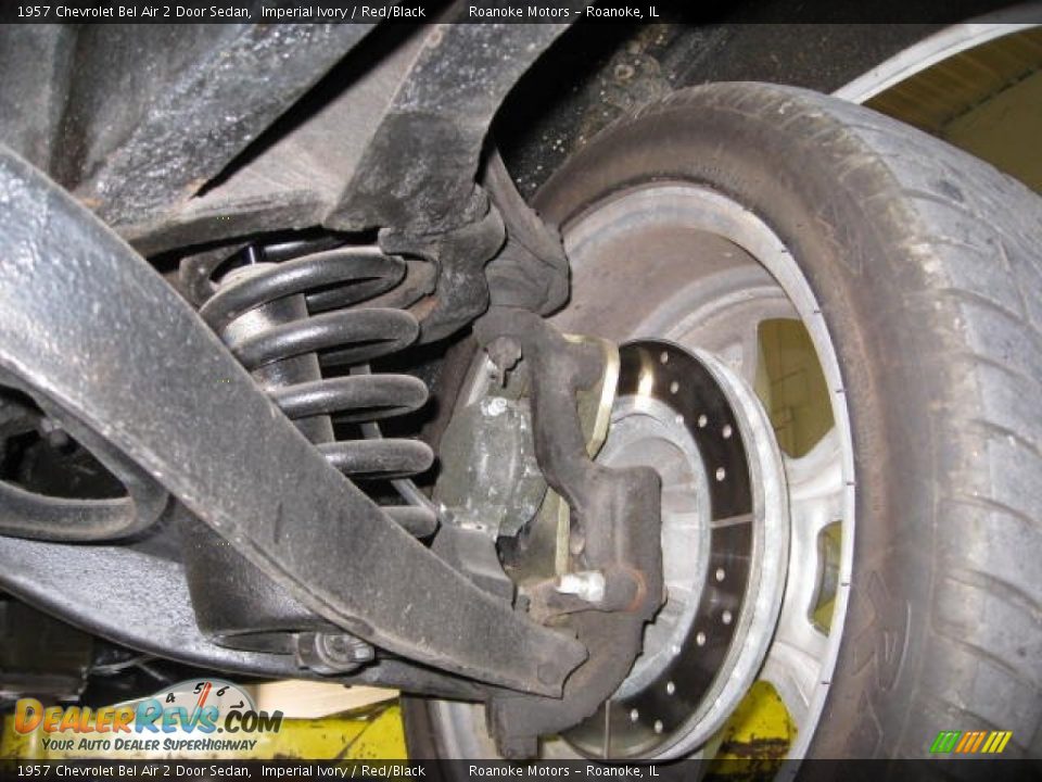 Undercarriage of 1957 Chevrolet Bel Air 2 Door Sedan Photo #17