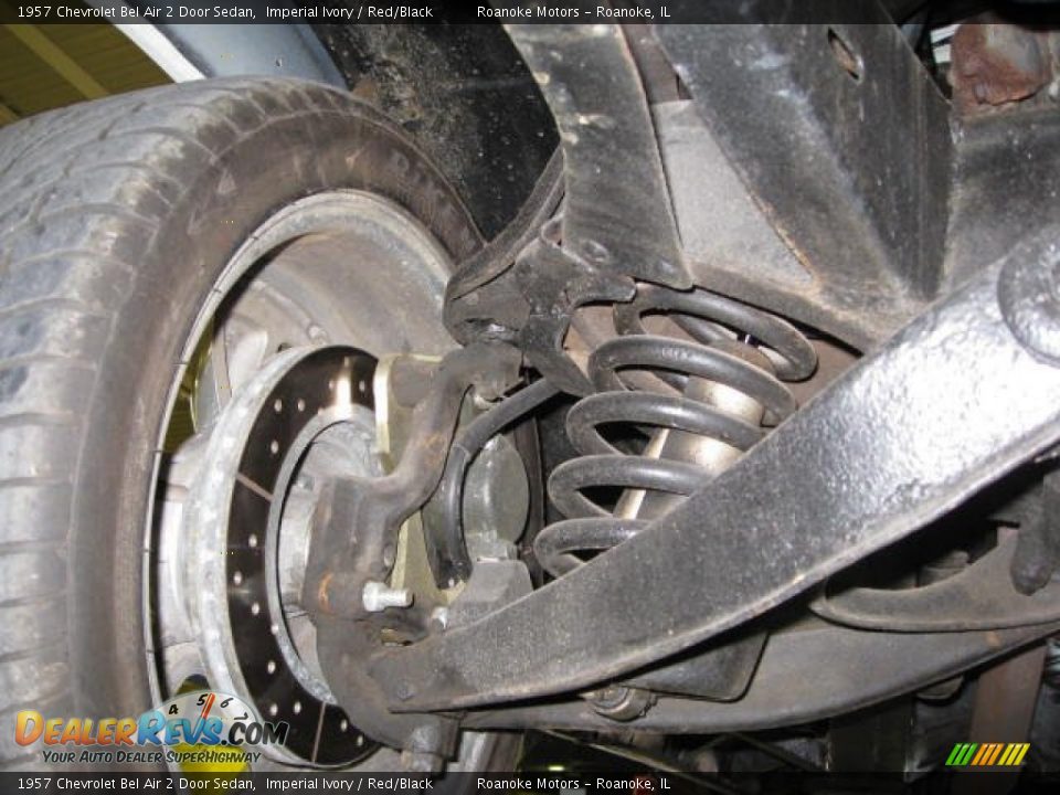 Undercarriage of 1957 Chevrolet Bel Air 2 Door Sedan Photo #18