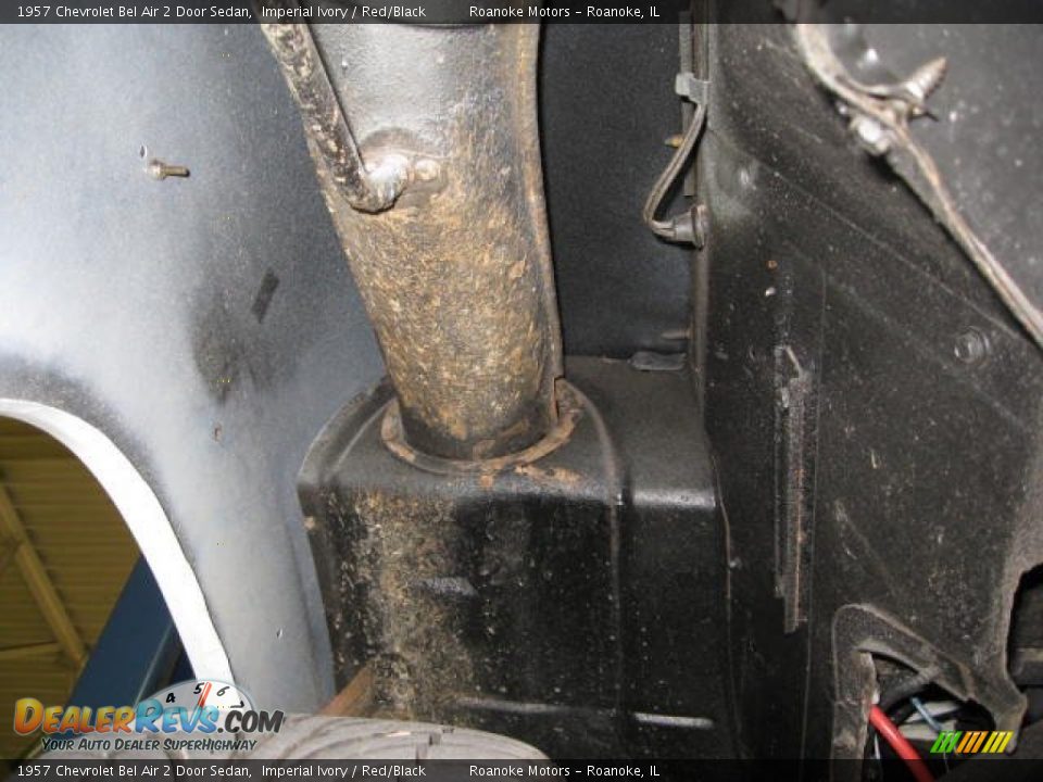 Undercarriage of 1957 Chevrolet Bel Air 2 Door Sedan Photo #19