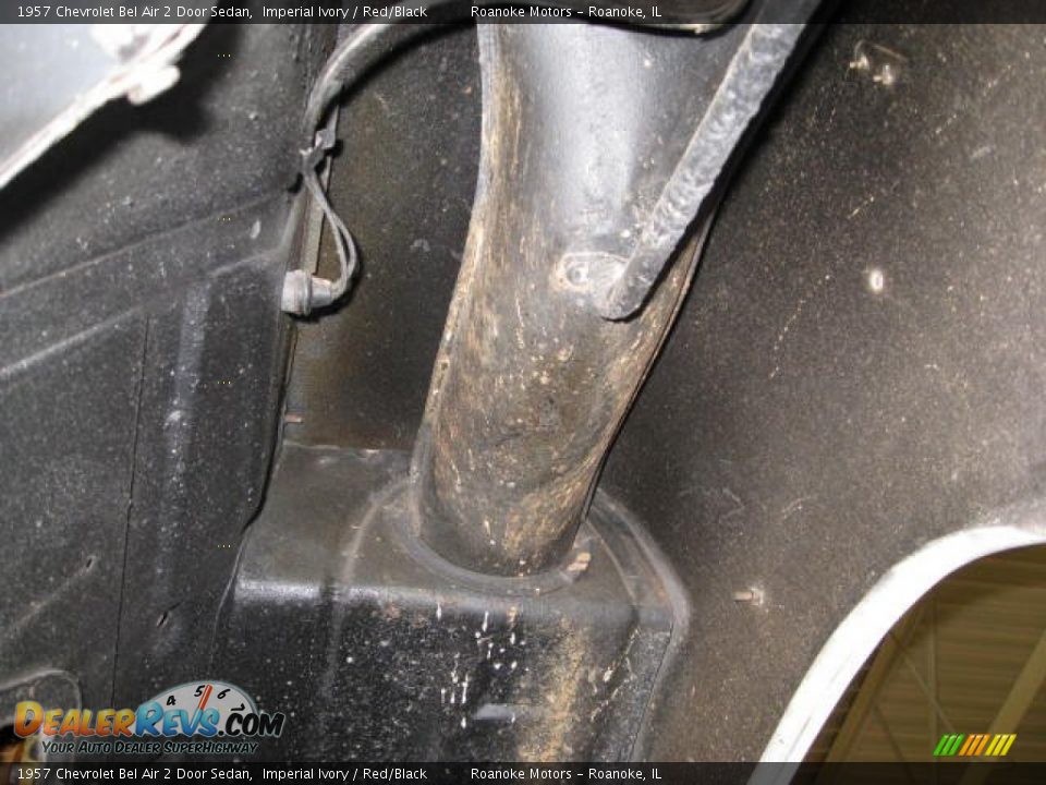 Undercarriage of 1957 Chevrolet Bel Air 2 Door Sedan Photo #20