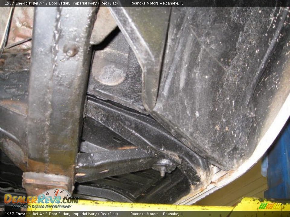 Undercarriage of 1957 Chevrolet Bel Air 2 Door Sedan Photo #21