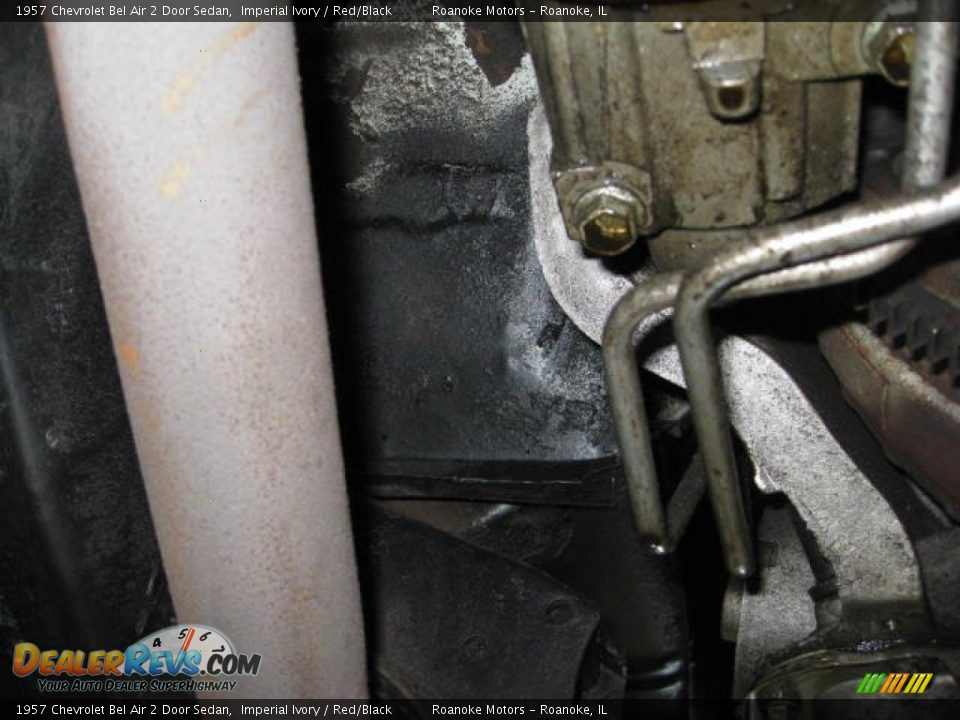 Undercarriage of 1957 Chevrolet Bel Air 2 Door Sedan Photo #23