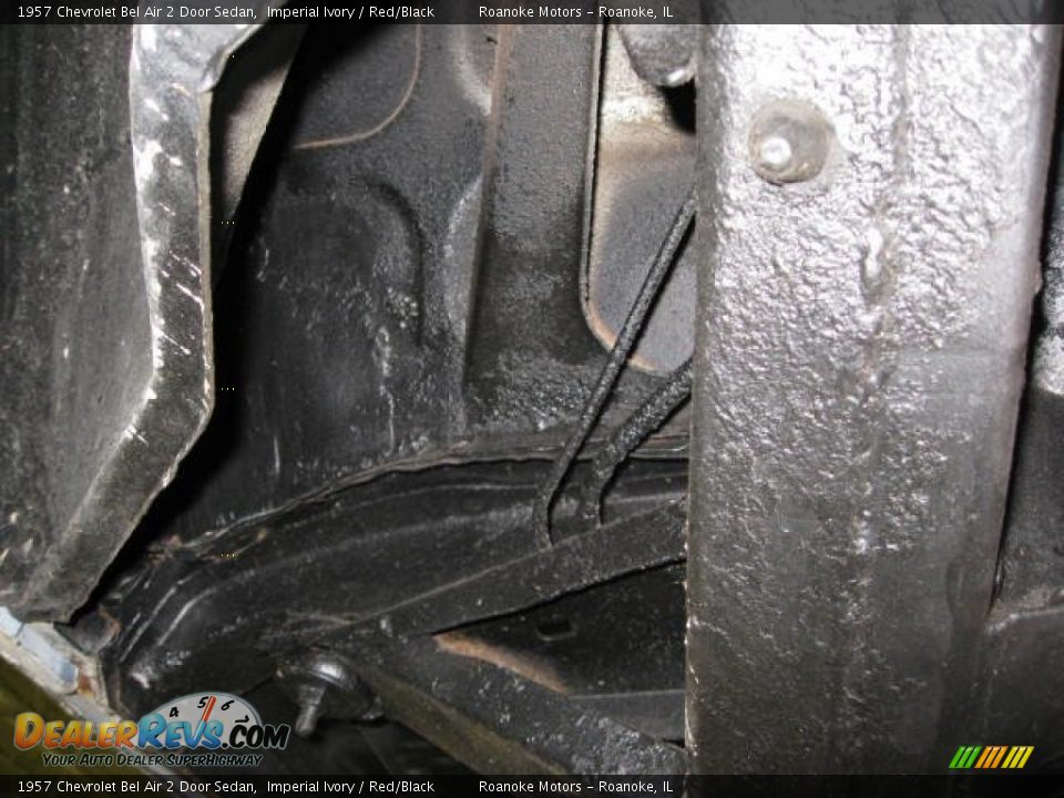 Undercarriage of 1957 Chevrolet Bel Air 2 Door Sedan Photo #24