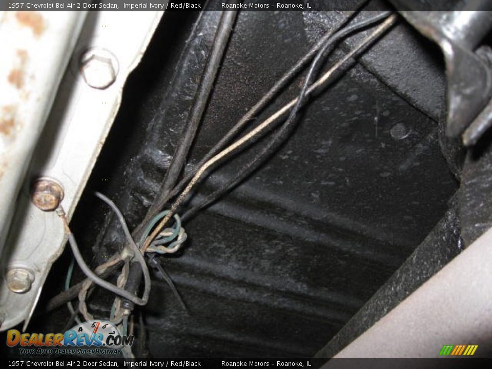 Undercarriage of 1957 Chevrolet Bel Air 2 Door Sedan Photo #25