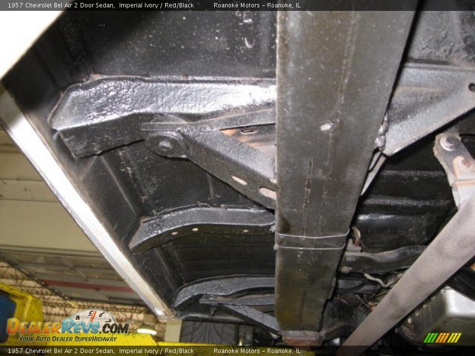 Undercarriage of 1957 Chevrolet Bel Air 2 Door Sedan Photo #30