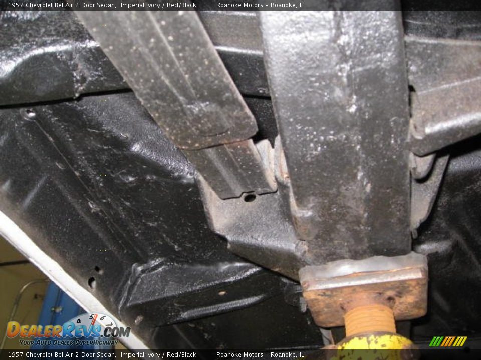 Undercarriage of 1957 Chevrolet Bel Air 2 Door Sedan Photo #31