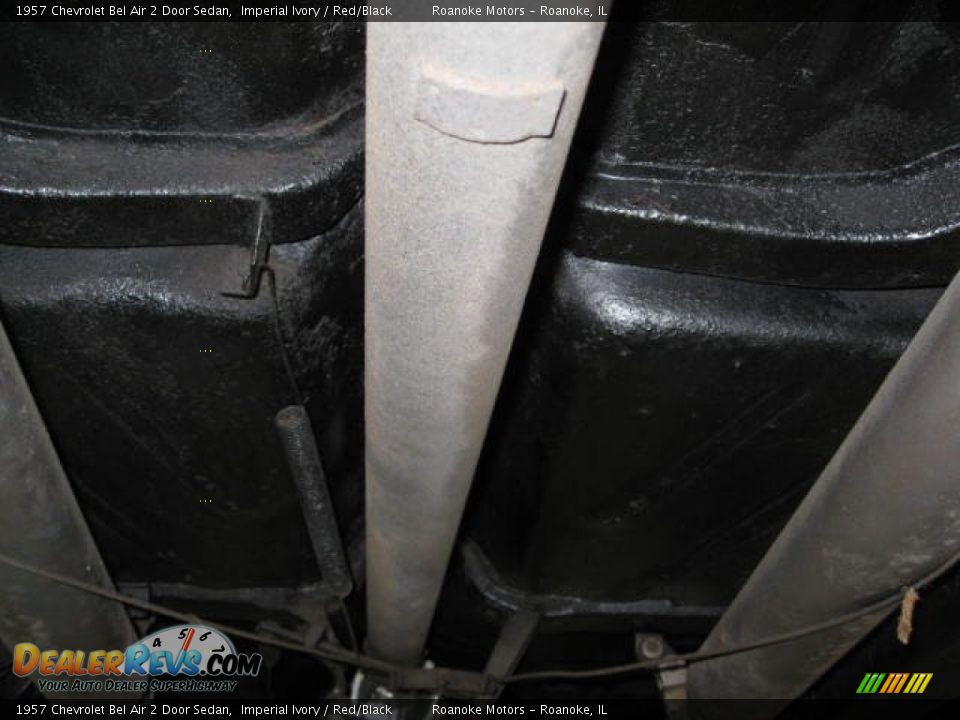 Undercarriage of 1957 Chevrolet Bel Air 2 Door Sedan Photo #32
