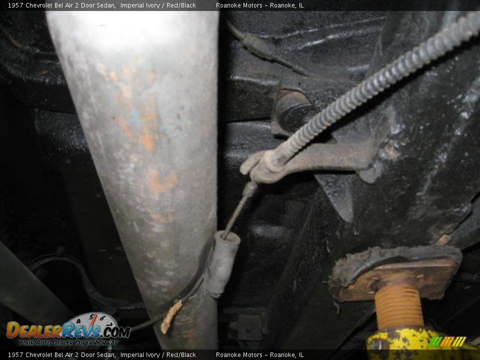 Undercarriage of 1957 Chevrolet Bel Air 2 Door Sedan Photo #33
