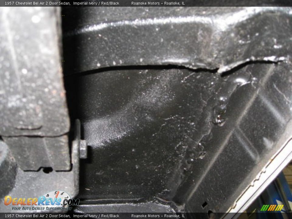 Undercarriage of 1957 Chevrolet Bel Air 2 Door Sedan Photo #34