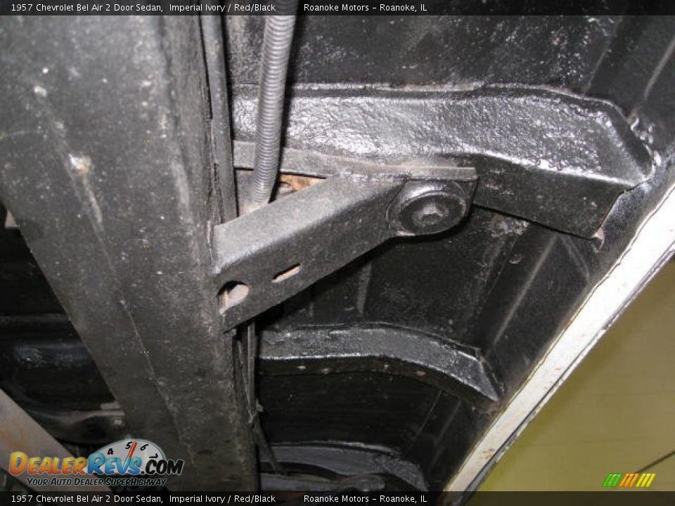 Undercarriage of 1957 Chevrolet Bel Air 2 Door Sedan Photo #35