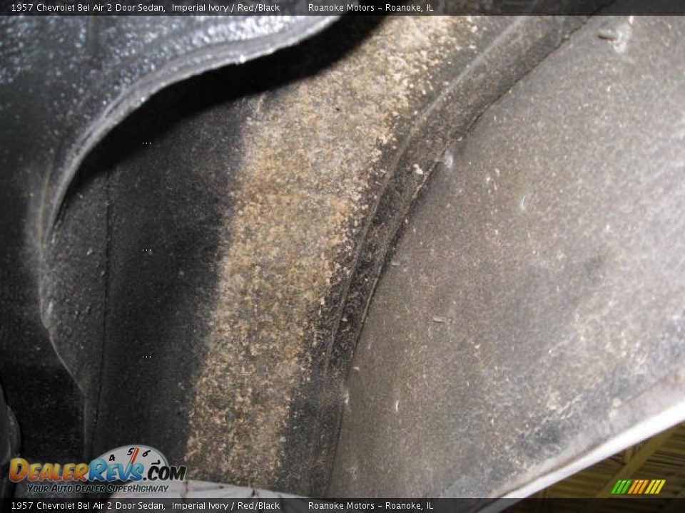 Undercarriage of 1957 Chevrolet Bel Air 2 Door Sedan Photo #36