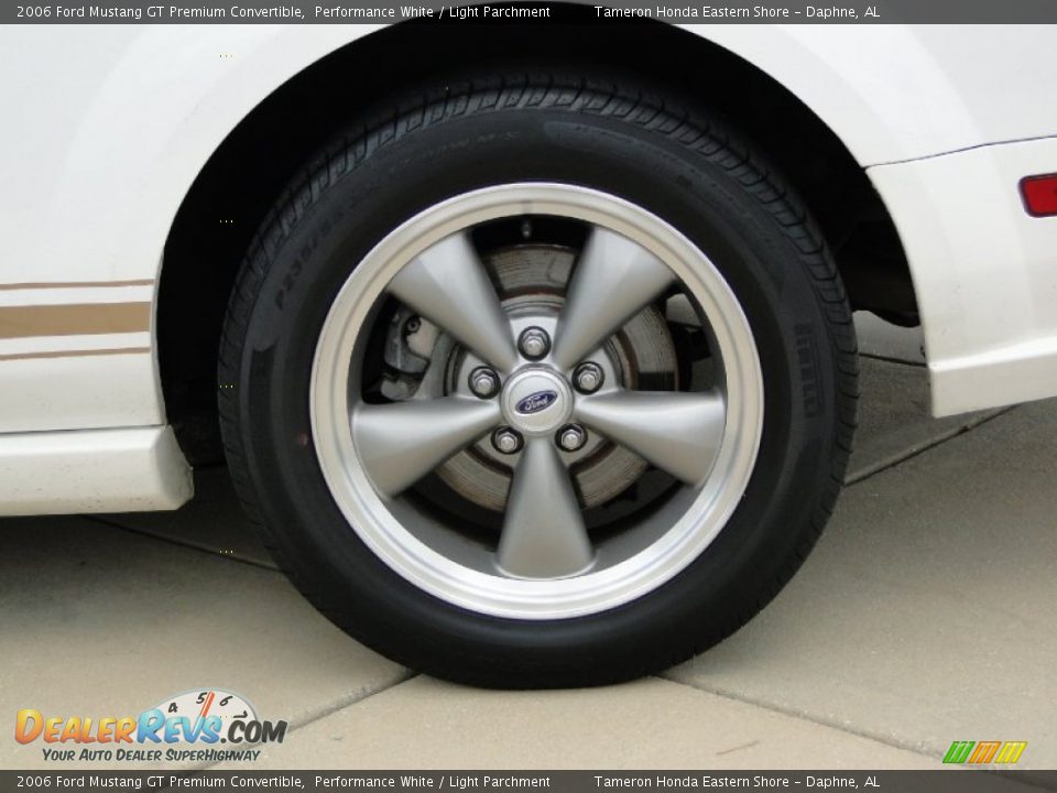 2006 Ford Mustang GT Premium Convertible Wheel Photo #31