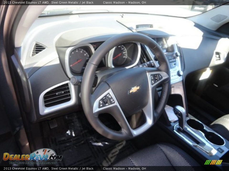 2013 Chevrolet Equinox LT AWD Steel Green Metallic / Jet Black Photo #5